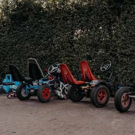 אתר קמפינג De Tulpenweide Lege Kampeerplaats, Lege Plaats Op Het Gras Zonder Bed *